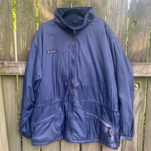 Columbia | Mens Large Winter Zip Up Puffer Jacket